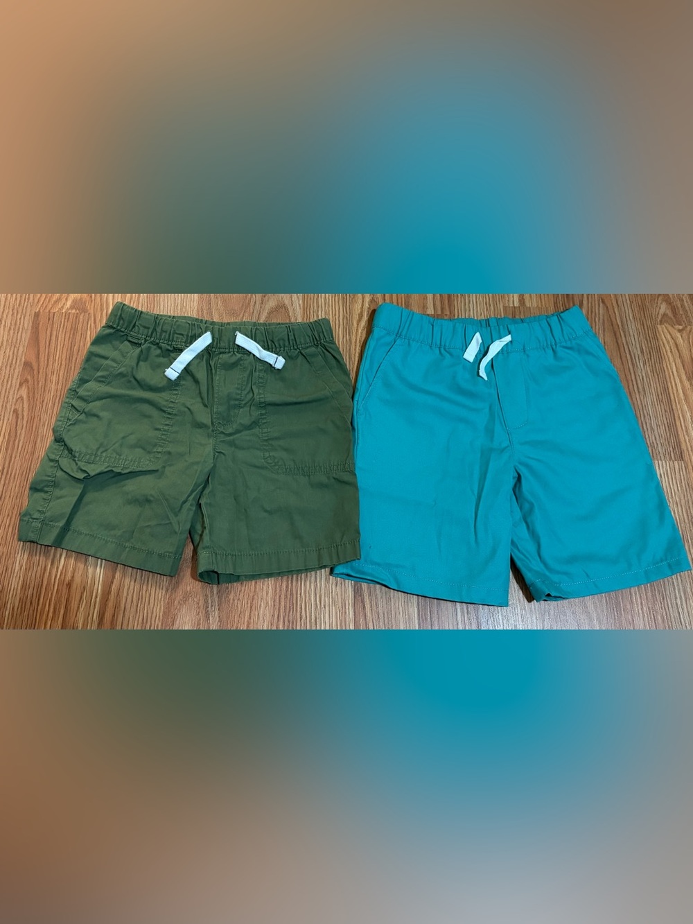 (3/$7) Carter's 2pc Drawstring Boys Shorts Set